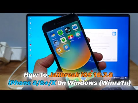 How To Jailbreak iOS 16.7.8 - iPhone 88+X On Windows (Winra1n)