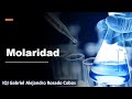 Molaridad. Concentración Molar