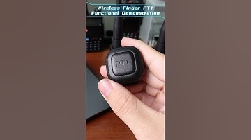 2 in 1 Wireless PTT Button for ODmaster APP (Mic & Programmer) Adapt to many popular radios