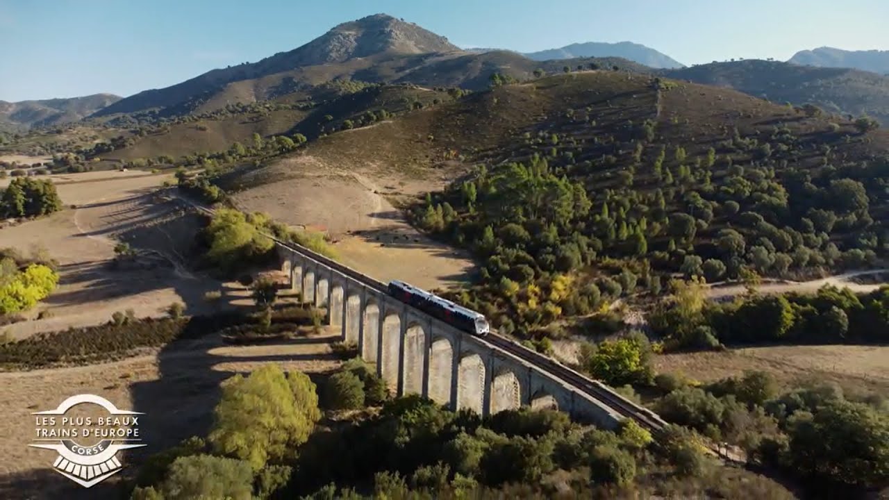 Les plus beaux trains d'Europe en Corse