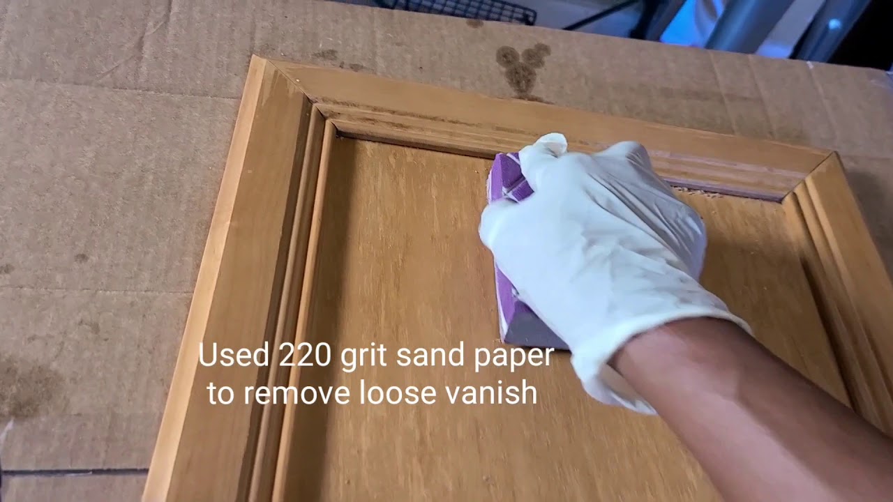 Refinishing Kitchen Cabinets