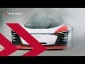 Launch of the virtual and the real audi etron vision gran turismo