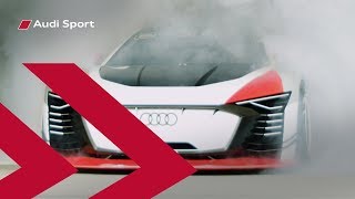 Launch of the virtual and the real Audi e-tron Vision Gran Turismo