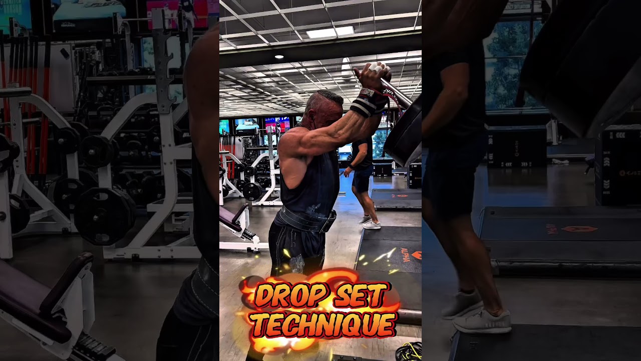 HOW TO DO A DROP SET #dropset #workout #motivation #workouttips #exercise