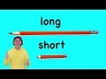 Long Short Opposites Song | Learning Opposites | Dream English Kids