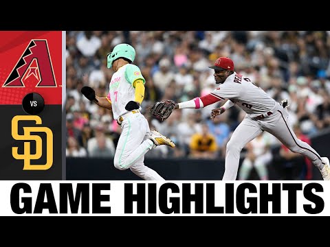 D-backs vs. Padres Game Highlights (7/15/22) | MLB Highlights