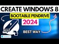 ✅How To Create Windows 8 Bootable Pendrive in 2024 || Windows 8/8.1 Bootable USB Flash Drive