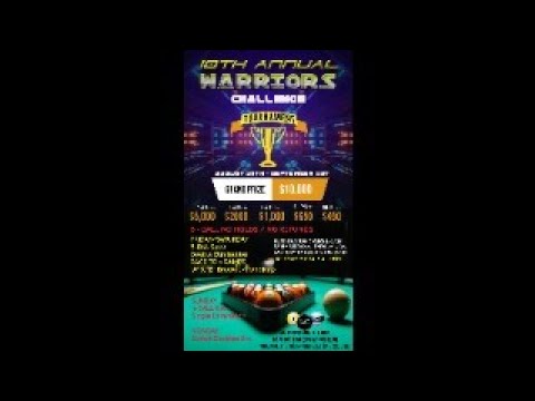 Image of video the A&L Warriors Challenge Tournament Day 3 - 9 Ball 4