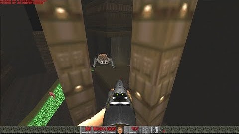 BRUTAL DOOM MOD - DOOM 2 / MAP 06 THE CRUSHER (Any%, UV)