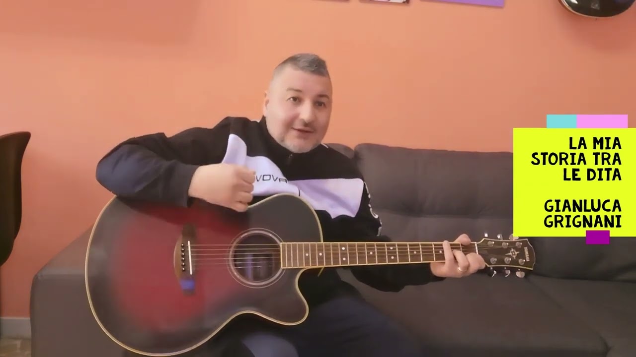 La mia storia tra le dita Gianluca Grignani Tutorial e accordi per chitarra in descrizione