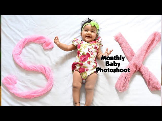 Cherry Berry : Baby DIY Photoshoot: First Six Months