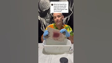 Detecting Blood with Luminol or Blue Star after Hydrogen Peroxide is used