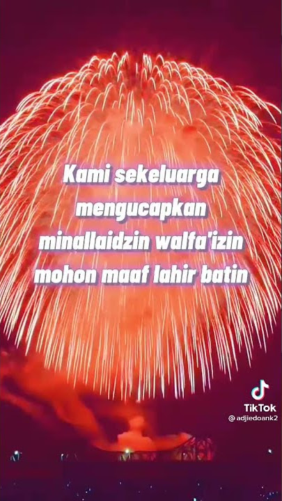 Tiktok Gema Takbir 2021