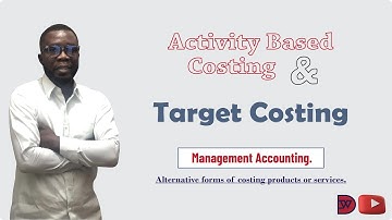 Activity Based & Target Costing