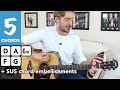 learn to fly foo fighters guitar lesson easy how to play