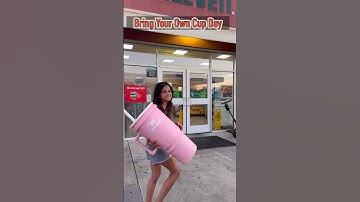 POV: 7/11 bring your own cup day🤣 #711 #shortsfeed