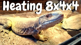 Savannah Monitor Heating A Large Enclosure by NORTHERN EXOTICS 7,669 views 2 years ago 10 minutes, 1 second