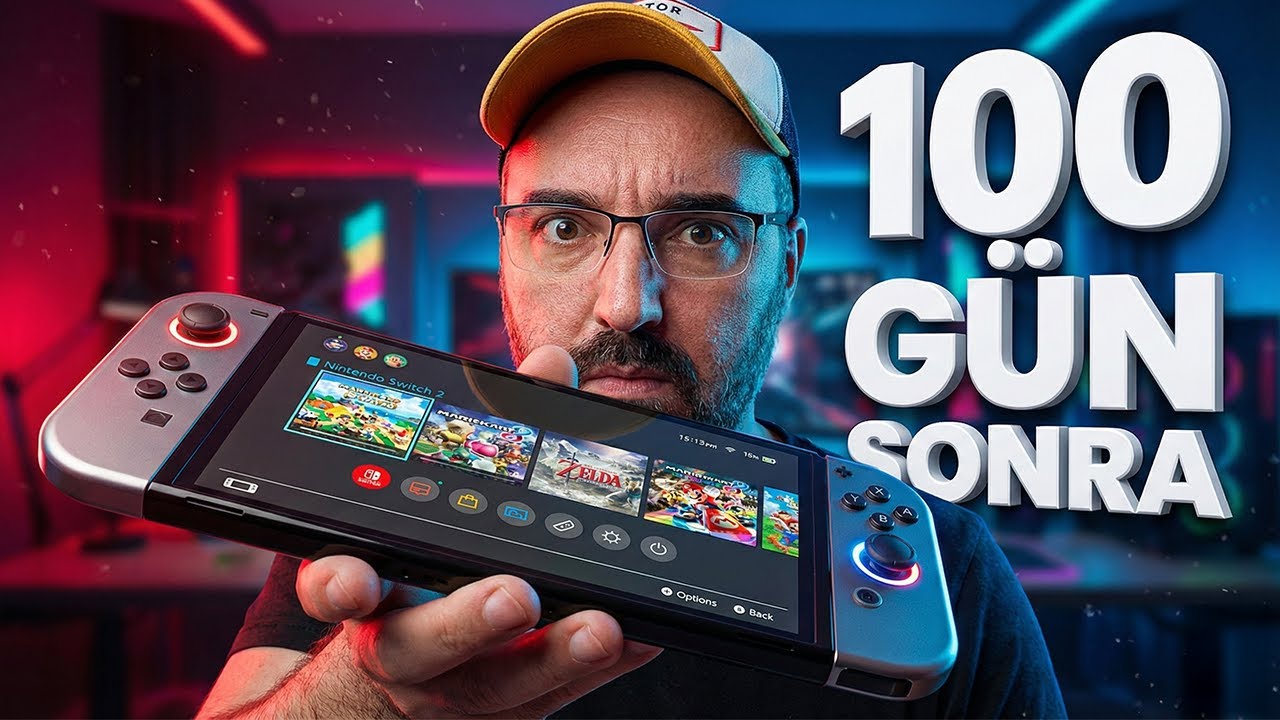100 Gün Boyunca Nintendo Switch 2 Kullandım! İşte Tüm Artılar ve Eksiler 🎮