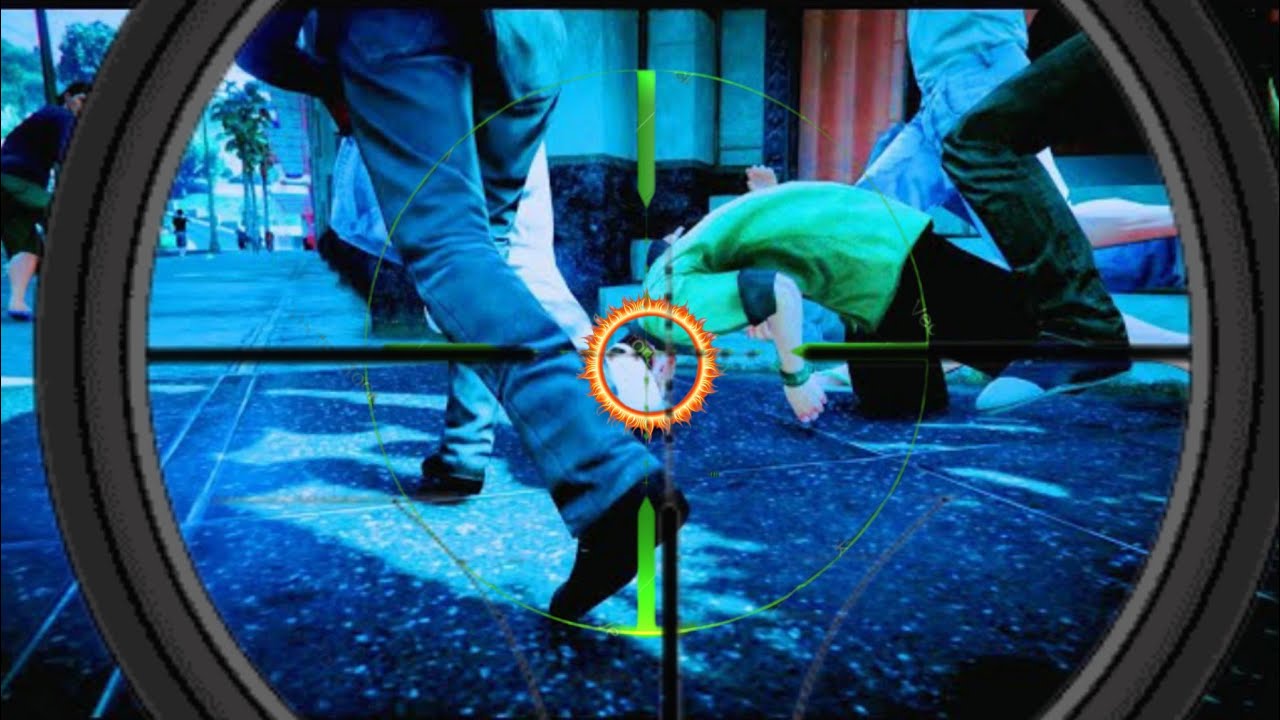 GTA 5 Death & Satisfying Sniping / Kill Cam (Euphoria Physics Showcase ...