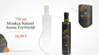 750 ml Misakçe Naturel Sızma Zeytinyağı (Reklam Filmi) Resimi