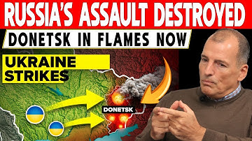 EVERYTHING BURNS in Donetsk… Ukraine ANNIHILATES Russia’s Assault | Alex Krainer