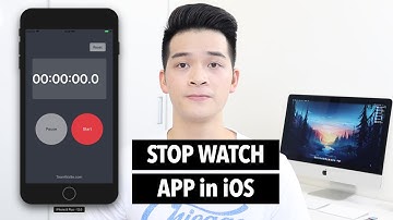 How to Build an iOS App with Swift - Stop Watch