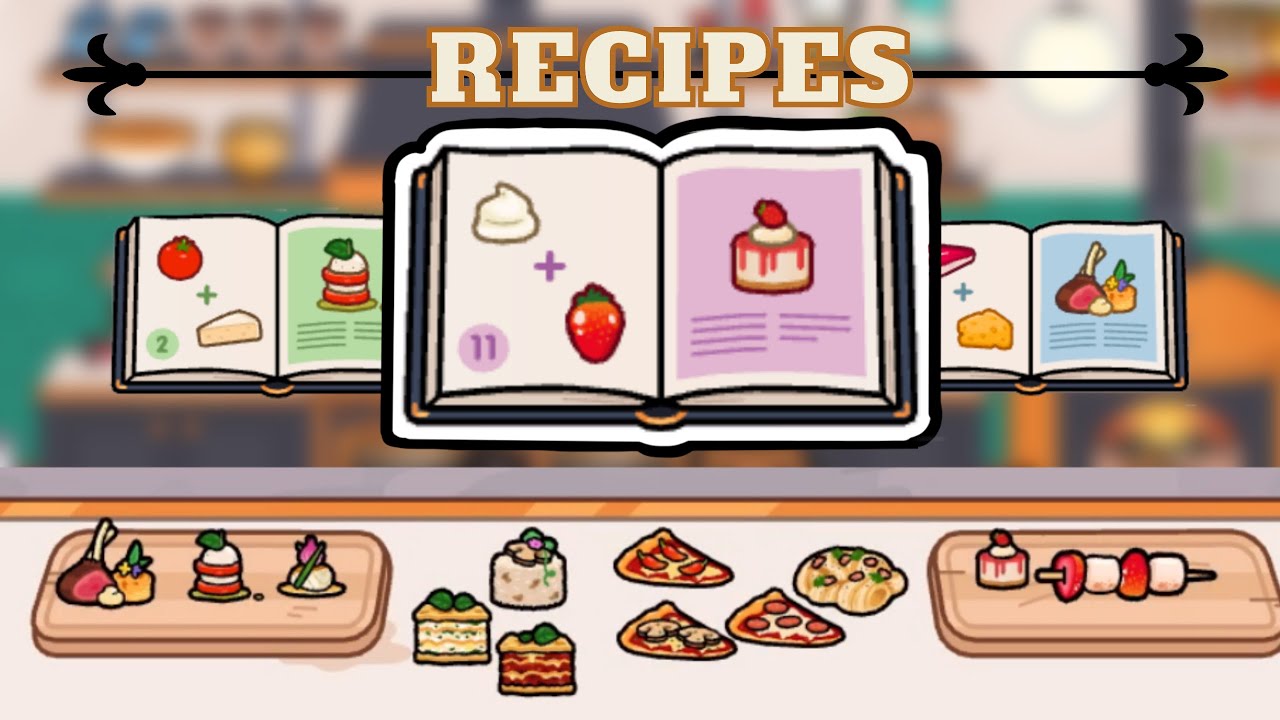 NEW RECIPES in TOCA LIFE WORLD YouTube
