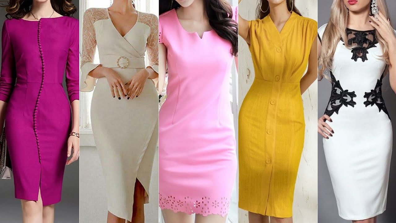 Bodycon Stylish Dress Designs Ideas For Girls 2023