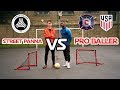 Street Panna VS PRO Footballer! 1v1 Challenges!!