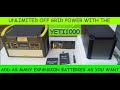 UNLIMITED OFF GRID POWER - ADDING A GOAL ZERO LINK AND AN EXTERNAL BATTERY TO MY GOAL ZERO YETI 1000