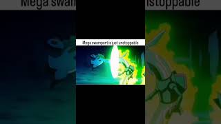 did ts monster just hit rayquaza with a black flash