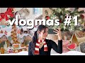 VLOGMAS WEEK 1 ❆ Family Weekend, Shopping, Decorating + Getting Ready for Christmas