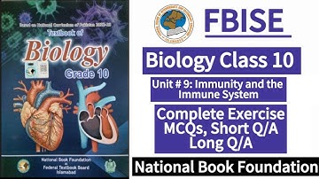 Class 10 Biology Unit 9 Complete Exercise | New Syllabus 2025|LearnOnlineWithAnum