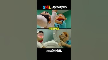SML Movie VS Animation! | CHEF PEE PEE PEES PEAS?! 😂