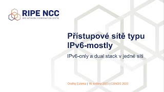 Deploying IPv6-mostly networks