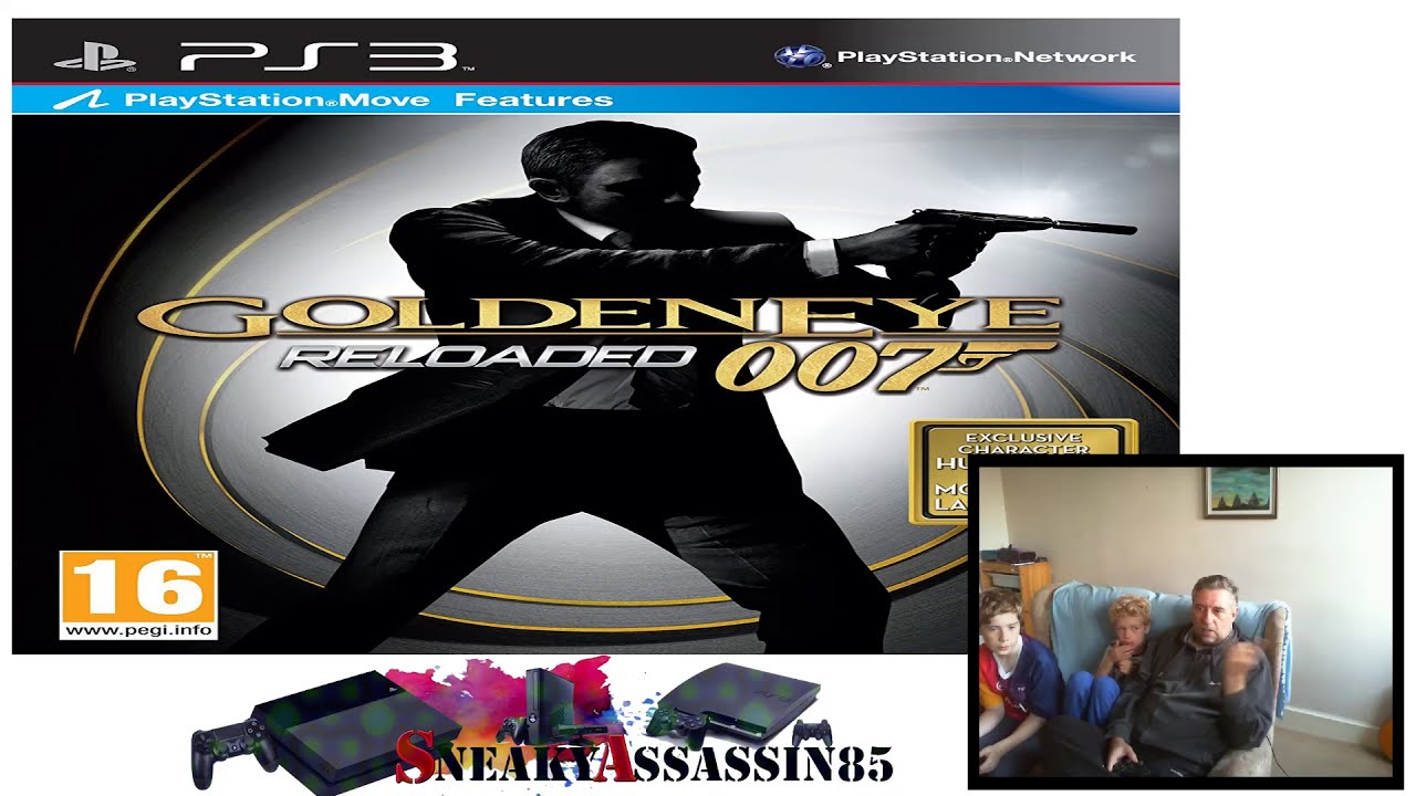 Multiplayer fun; 007 James Bond Golden Eye Reloaded playing with a ...
