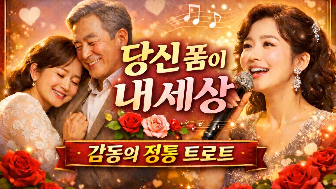 playlist당신 품이 내 사랑(3회 연속듣기)#트로트#7080#가요