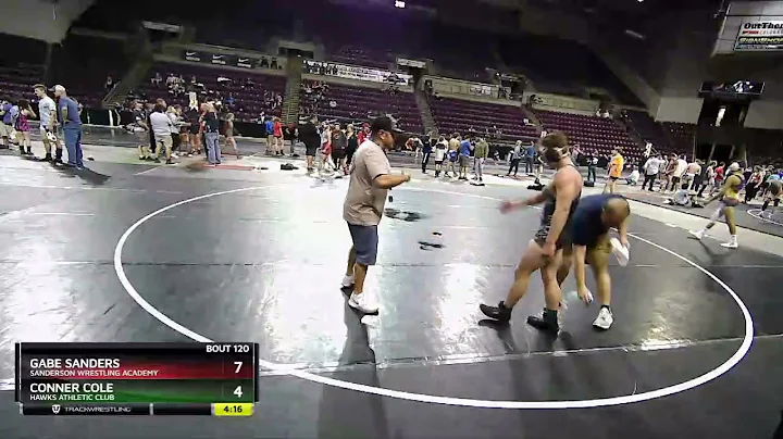 160 Lbs Semifinal - Conner Cole, Hawks Athletic Cl...