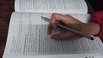 CLASS 10th ICSE SEMESTER 2 | STRING Part-1| Understanding Computer Application With Bluej/ Oneshot