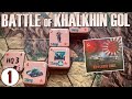 Playthrough  the battle of khalkhin gol  world war 2 wargame boardgame  princeps games