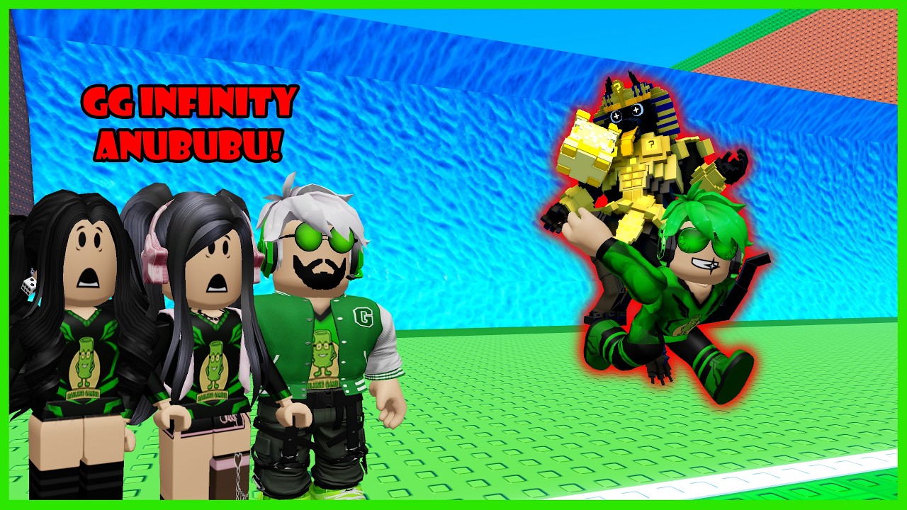 Aku Dapat Brainrot Tingkatan Terlangka Infinity Anububu - Roblox Escape Tsunami For Brainrots