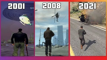 What Happens if We Shoot Helicopter Pilot in GTA Games (2001-2021)