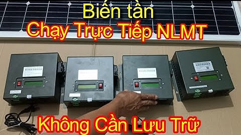♥️ Ai Đang Dùng Hoà Lưới 👉 Đều Cần Biến Tần Này Khi Mất Điện - Shop Solar