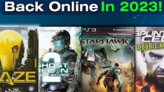 More PS3 Games Are Now Playable Online in 2023! (StarHawk, GRAW2, Haze, Splinter Cell: DA)
