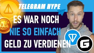 Telegram Clicker Games: Per Click Geld verdienen (DER TON HYPE IST DA!) screenshot 1