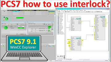 PCS7 V9.1 how to use interlock CFC library for basic tutorial