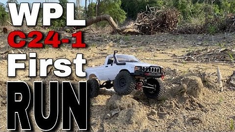 First Run WPL C24-1 || Off Road