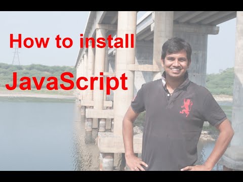 How to install JavaScript