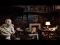 You’re studying in a large library at midnight | Dark Classical Academia