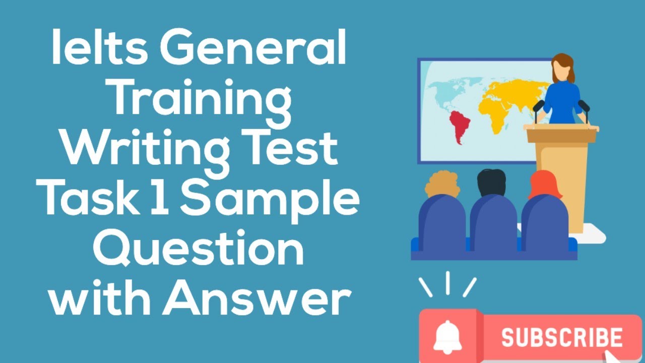 IELTS General Training writing Test Task 1 @knowledge2information - YouTube